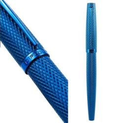 Pióro wieczne DIPLOMAT Viper, guilloche, F, niebieskie