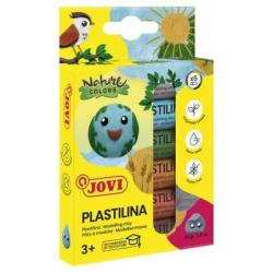 Zestaw plasteliny JOVI, 6x15g, kolory natury, mix kolorów