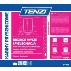 Środek do czyszczenia kabin prysznicowych TENZI, 5l