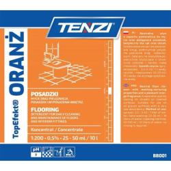 Neutralny płyn do mycia posadzek TENZI, Topefekt, zapach pomarańczy, Oranż, 5l