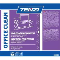 Szybkoschnący płyn do mycia i pielęgnacji mebli TENZI, Office Clean, 5l