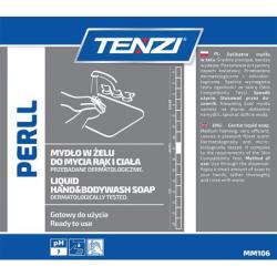 Delikatne mydło w żelu TENZI, zapach kwiatowy, Perll, 5l