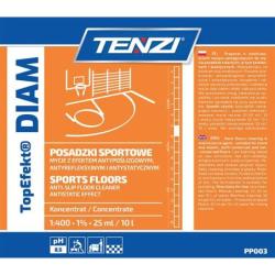 Płyn do mycia posadzek twardych i elastycznych TENZI, Topefekt Diam, 5l