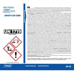Koncentrat do mycia i dezynfekcji z aktywnym chlorem TENZI, Granclor 2006, 5l