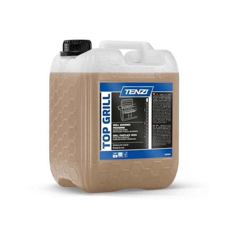 Płyn do czyszczenia przypaleń z grilli, piecyków i rusztów TENZI, Top Grill, 5l