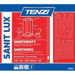 Koncentrat do gruntownego mycia powierzchni sanitarnych TENZI, Sanit Lux, 5l