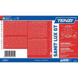 Płyn do bieżącego mycia powierzchni sanitarnych TENZI, Sanit Lux GT, 1l