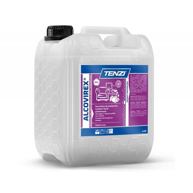 Płyn do dezynfekcji rąk, narzędzi, powierzchni TENZI, Alcovirex, 5l