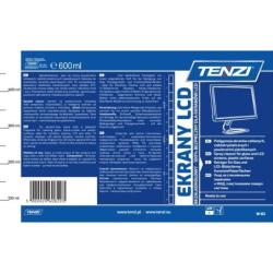 Płyn do czyszczenia ekranów TENZI, ekrany LCD, 0,6l