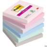 Post-it Karteczki samoprzylepne Super Sticky SOULFUL 76x76 mm, 6x90 sztuk
