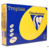 Papier ksero A4 80g słonecznikowy Clairefontaine Trophee 1 ryza