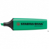 Zakreślacz STABILO BOSS fluorescencyjny turkusowy 70/51, ścięta końcówka, szerokość linii 2-5 mm, opakowanie 1 sztuka