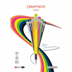 Pióro wieczne CARAN D'ACHE 849 Fluo Line, F, pomarańczowe