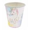 PAKIET Kubek papierowy PARTY GO Unicorn, 7,5/9cm, 6 szt., mix kolorów