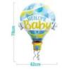 PAKIET Balon PARTY GO Welcome Baby, 79cm, 1 szt., niebieski