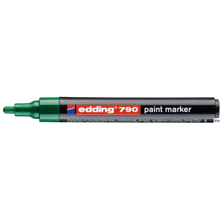 Edding Marker lakierowy zielony 2-3 mm okrągła końcówka 790/004/ZI