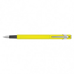 Pióro wieczne CARAN D'ACHE 849 Fluo Line, F, żółte