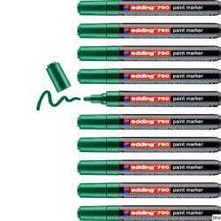 Edding Marker lakierowy zielony 2-3 mm okrągła końcówka 790/004/ZI