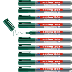 Edding Marker 1mm zielony 361/004/ZI do tablic z okrągłą końcówką