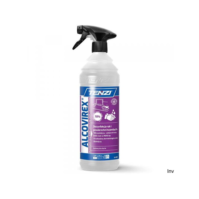 Tenzi Alcovirex spray do dezynfekcji rąk i powierzchni 1L