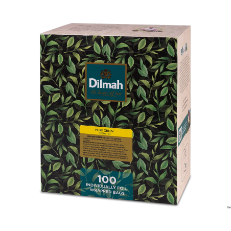 Dilmah Zielona Herbata Pure Green Tea 100 kopert x 1,5 g