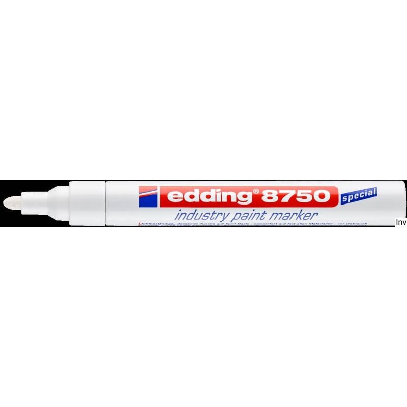 Edding Marker olejowy e-8750 2-4mm biały do trwałego znakowania powierzchni