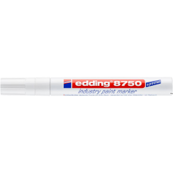 Edding Marker olejowy e-8750 2-4mm biały do trwałego znakowania powierzchni