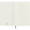 Notes MOLESKINE Classic L, 13x21cm, w linie, miękka oprawa, 192 strony, czerwony