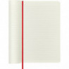 Notes MOLESKINE Classic L, 13x21cm, w linie, miękka oprawa, 192 strony, czerwony