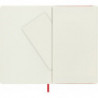 Notes MOLESKINE Classic L, 13x21cm, w linie, miękka oprawa, 192 strony, czerwony