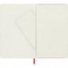 Notes MOLESKINE Classic L, 13x21cm, gładki, miękka oprawa, 192 strony, czerwony