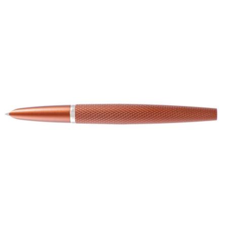 Pióro wieczne DIPLOMAT Viper, guilloche, F, brązowe
