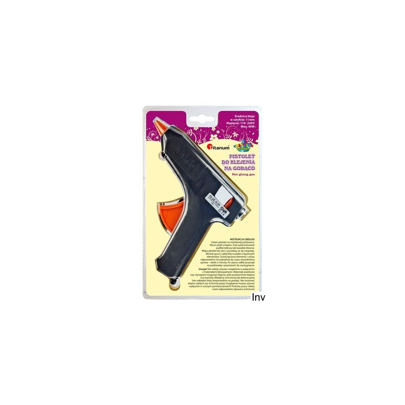Pistolet do kleju na gorąco 40W 11mm TITANUM 365218 43025