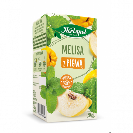 Herbata Herbapol Zielnik Polski Melisa z pigwą 20 torebek 35 g