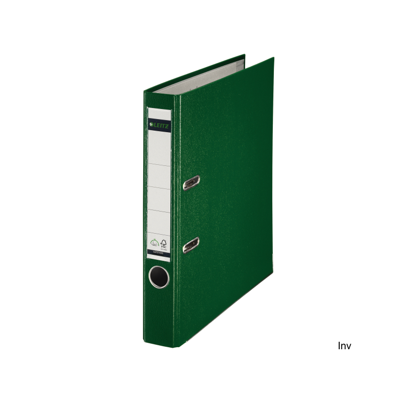 Segregator Leitz A4 50 mm zielony 10155055 z mechanizmem 180, polipropylenowa okładka, 5 lat gwarancji