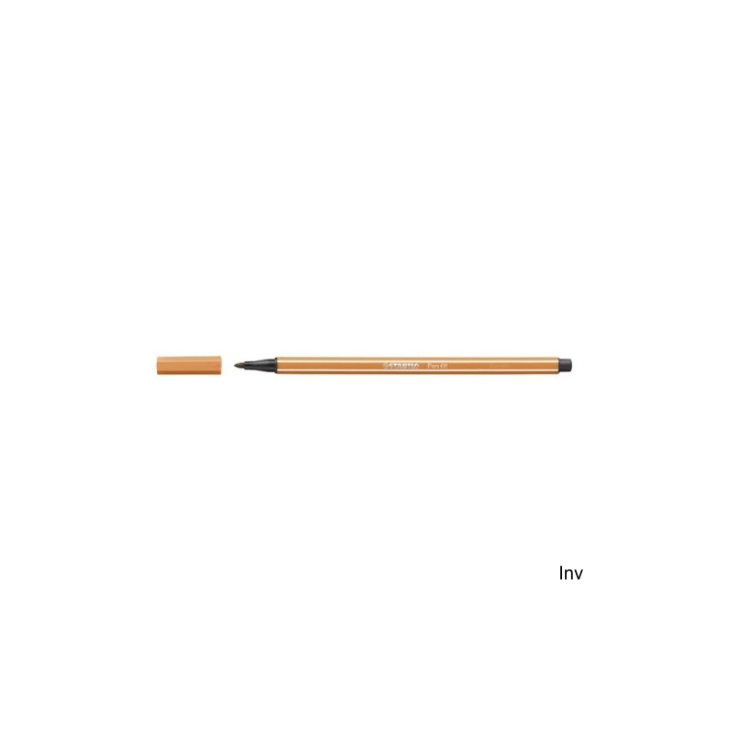 Flamaster STABILO PEN 68/89 ciemna ochra 1 mm