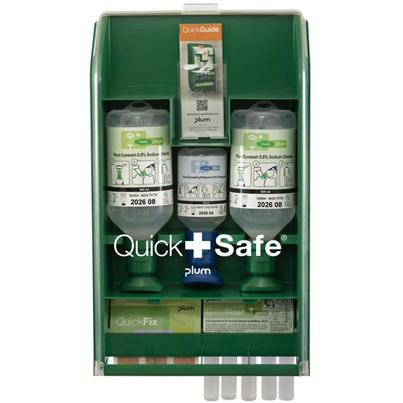 Apteczka ścienna PLUM QuickSafe Basic, z wyposażeniem