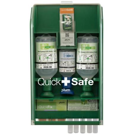 Apteczka ścienna PLUM QuickSafe Basic, z wyposażeniem