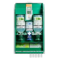 Apteczka ścienna PLUM QuickSafe Basic, z wyposażeniem