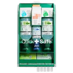 Apteczka ścienna PLUM QuickSafe Complete, z wyposażeniem