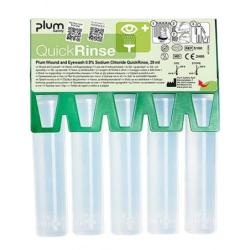 Ampułki do płukania oczu PLUM QuickRinse, 5x20ml