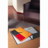 Kołonotatnik A4 Oxford Meetingbook, 80 kartek, linia, oprawa polipropylenowa, mikroperforacja, 4 otwory do segregatora