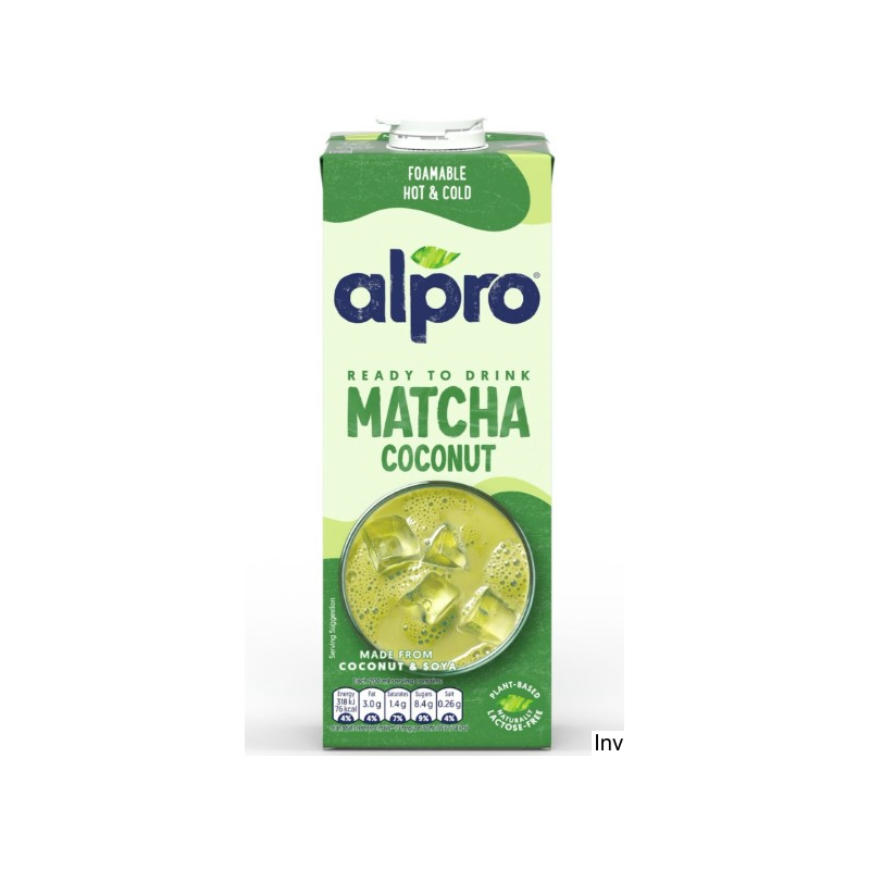 Alpro Napój roślinny kokosowo-sojowy z matchą 1L