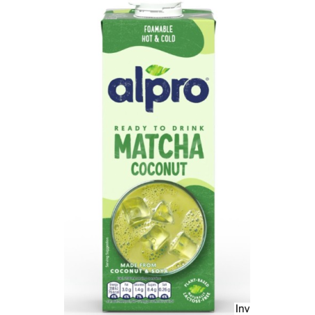 Alpro Napój roślinny kokosowo-sojowy z matchą 1L
