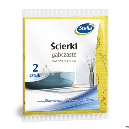 Ścierki gąbczaste Stella PS-1699, 2 sztuki