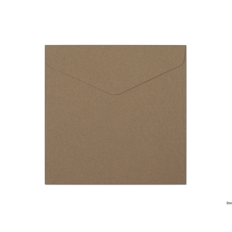 Koperta 160x160mm KRAFT c.beż. 120g (10 sztuk) Galeria Papieru