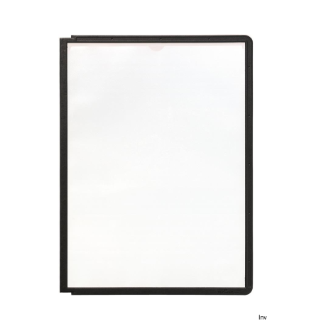 Panele prezentacyjne czarne 5 sztuk ramka Durable SHERPA 5606-01 z matową folią polipropylenową
