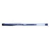 Długopis żelowy Office Products 0,5mm, czarny, z wymiennym wkładem, długość linii pisania 300m