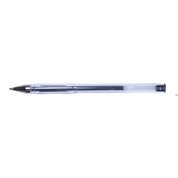 Długopis żelowy Office Products 0,5mm, czarny, z wymiennym wkładem, długość linii pisania 300m