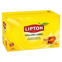 Herbata LIPTON czarna, Yellow Label, 600 kopert